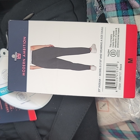 Modern Ambition Ladies Tie Waist Pant - Picture 5 of 7